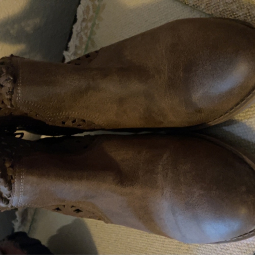 Not Rated Charcoal booties